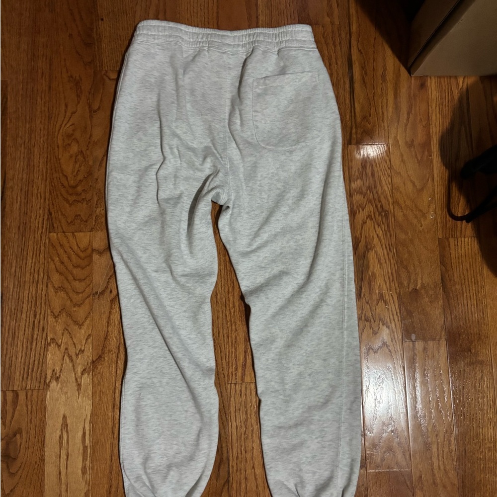White sweatpants